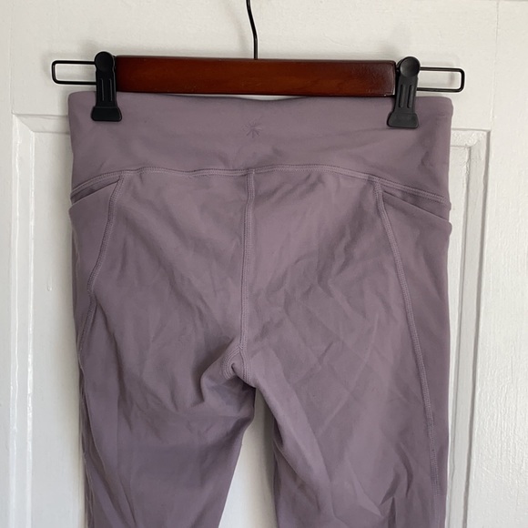 Athleta Girl Mind Over Matter Capri Lavender Mesh - Picture 5 of 10